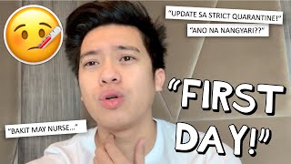 quotMY FIRST DAY IN NEW ZEALAND ISOLATED QUARANTINEquot ANO NANGYARI 🤒🇳🇿  Kimpoy Feliciano [upl. by Llenrub]