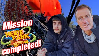 Mission „Heide Park“ completed  VLOG 524  Stefan und John [upl. by Loeb]