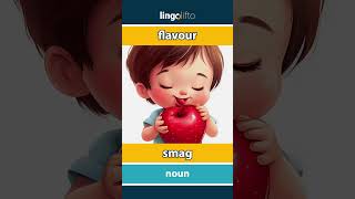 🇬🇧🇩🇰 flavour  smag  vocabulary builder  learn English  Lad os lære engelsk [upl. by Oicatsana782]