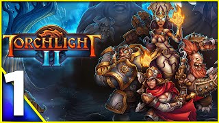 Torchlight 2 PC  ACT 1 Part 1  Walkthrough Gameplay Movie No Commentary [upl. by Ahsrats]