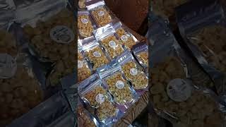 For sale delicious peanut brittlecornick and banana chips vry affordalble 10 pesos open for resel [upl. by Nekal]