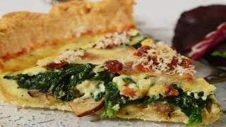 Quiche Recipe Demonstration  Joyofbakingcom [upl. by Amy355]