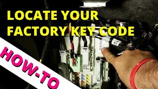 Factory Keyless Entry Code Location 20132018 HOW TO ESCAPE [upl. by Kauppi]