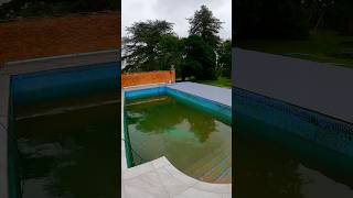 Limpeza de piscina satisfying satisfatorios limpeza pool dicas satisfy piscinas foryou fyp [upl. by Azral]