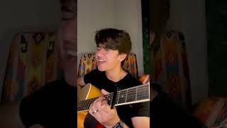 Falak Tak Chal Saath Mere cover  Samar Abbas with acoustic guitar [upl. by Noicnecsa]