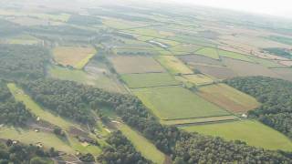 Flight Over Lincolnshire Autogyro flight [upl. by Einwahs]