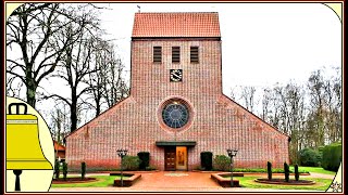 Hilkenbrook Emsland Glocken der Katholischen Kirche St Johannes der Täufer Plenum [upl. by Acessej]