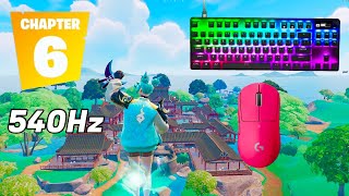 SteelSeries Apex Pro TKL ASMR 😴 Solo Gameplay 🏆 Satisfying Keyboard Fortnite 360 FPS 4K [upl. by Eirbua]