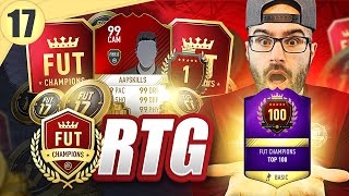 WTF TOP 100 ON A RTG INC  Road To Fut Champions  FIFA 17 17 [upl. by Jacquie]