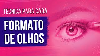 Técnica para cada Formato de Olhos [upl. by Erle]