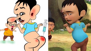 Goyang Upin Ipin Funny Drawing Meme  Upin Ipin part 2 Drawing meme [upl. by Eirbua319]