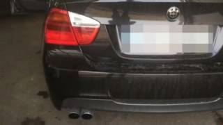 BMW e90 318d 1873 Ps  4166 Nm Launch Control mit Anti Lag Sound und VTG Sound BROO Performance [upl. by Terena921]