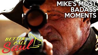 Mike Ehrmantrauts Most Badass Better Call Saul Moments  Better Call Saul [upl. by Suiramed]