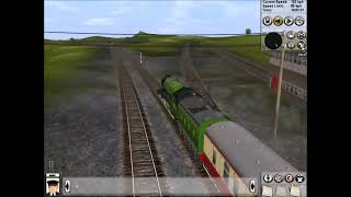 Trainz 2006 LNER 4472 Flying Scotsman In British Midlands Fowards [upl. by Lefkowitz]