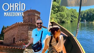 OHRİDDE GEZİYORUZ  makedonya manastır vlog [upl. by Kiley342]