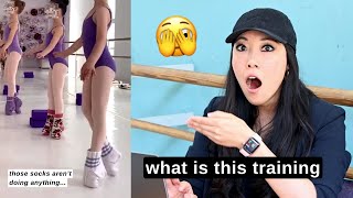 pointe shoe fitter reacts to BALLET TIKTOK 25 [upl. by Darnoc671]