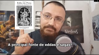 Edda em Prosa  Snorri Sturluson  Livros sobre Mitologia Nórdica 02  Herança do Norte [upl. by Eelatan]