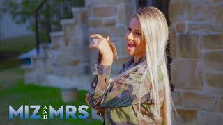 Maryse rescues a snake from a freakedout Miz Miz amp Mrs Preview Aug 13 2019 [upl. by Olrac890]