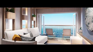 PampO Cruises Iona Conservatory mini suite cabin tour [upl. by Ettenyar326]