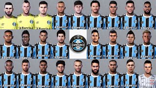 PES 2020 GREMIO ALL PLAYER FACES [upl. by Mord139]