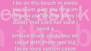 Shopaholic Nicki Minaj Verse Lyrics [upl. by Ainimreh]