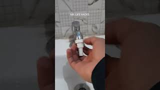 Connect Garden Hose Pipe  Washbasin Tap Hack [upl. by Aratnahs]