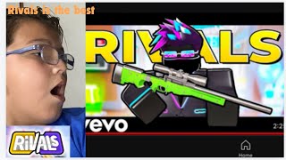 Reacting to Minibloxia Rivals Music Video [upl. by Suaeddaht904]