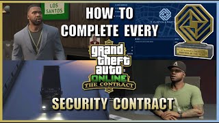 How to Complete ALL Security Contract Missions  Ultimate In Depth Guide [upl. by Cecilio]