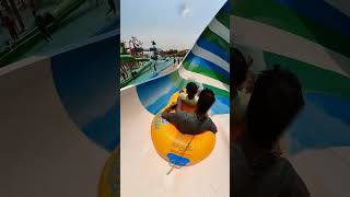 Funnel Slides at Seths CHHAMA CHHAM Water Park waterparkgaya waterslide waterpark [upl. by Aset]