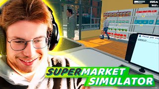 EL MEJOR SUPERMERCADO  Supermarket Simulator  aXoZer [upl. by Ahsaela]