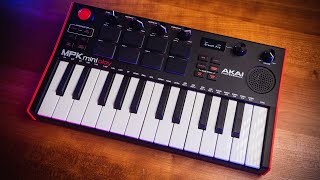 Akai MPK Mini Play mk3  Initial Thoughts  Review [upl. by Onit]