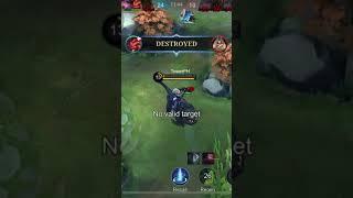 Got you Miya Then run with a litte life left mobilelegends shottds [upl. by Herzel869]