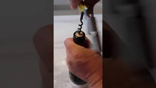 How To Open A Bottle Of Wine With A Corkscrew  Quick Guide shorts [upl. by Johansen]