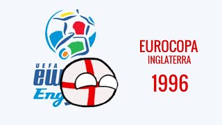 EUROCOPA INGLATERRA 1996  RESUMEN COUNTRYBALLS • quotEL GOL DE OROquot [upl. by Fritzsche428]