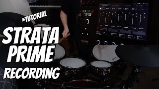 How to RECORD with the ALESIS STRATA PRIME  Tutorial [upl. by Riddle]