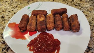 Croqueta de pescado a lo cubano [upl. by Nayrda]