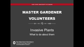 Meet Us in the Garden Combating Invasive Species [upl. by Aibat939]