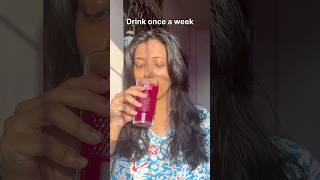 One Detox Drink for Healthy Strong Hair Growth  Haircare haircare detoxdrink [upl. by Harri]