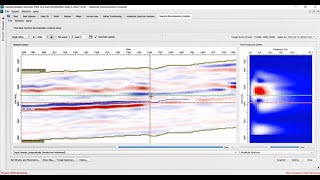 Amplitude Spectrum Analysis in HampsonRussell 120 [upl. by Regnij379]