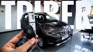 2024 Renault Triber Rxt New Model  Interior exterior onroad price and features  Clutchless Singh [upl. by Tiana]