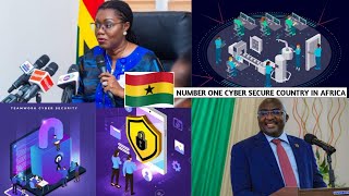 GHANA🇬🇭 Now AIMS NUMBER ONE CYBER SECURE COUNTRY In AFRICA [upl. by Artimid823]