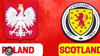 Poland v Scotland after match reaction show [upl. by Mordy]