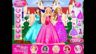 Barbie Princess High School Disney  Best Girls Games [upl. by Drofiar]