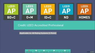 LEED Credit LEED Accredited Professional  LEED AP BDC V4 Exam Prep [upl. by Ahcim]