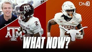 What NOW For Texas AampM Aggies Texas Longhorns After Injuries To RBs Rueben Owens CJ Baxter [upl. by Ettelegna879]