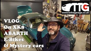 A quick TTG VLOG on XK8s Abarth Camper vans mystery cars and Ebikes [upl. by Matthei253]