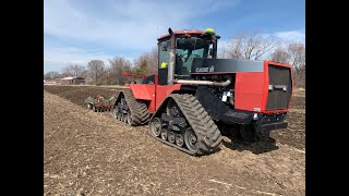 9370 Case Quadtrac Starting Spring Tillage [upl. by Gen]