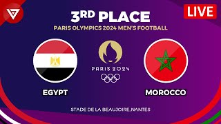 🔴 EGYPT vs MOROCCO  3RD PLACE MENS FOOTBALL PARIS OLYMPICS 2024 Preview amp Predictions Bronze Medal [upl. by Laden]