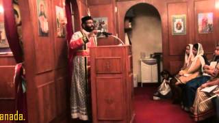 Palm Sunday Message  StMarys Jacobite Syriac Orthodox Church Edmonton Canada [upl. by Tigges]