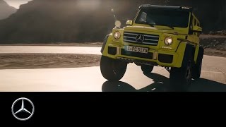 MercedesBenz G500 4x4² Expecting the new show car G 500 4x4² [upl. by Leahcimnhoj]